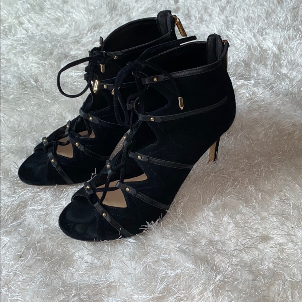Karl Lagerfeld suede shoes